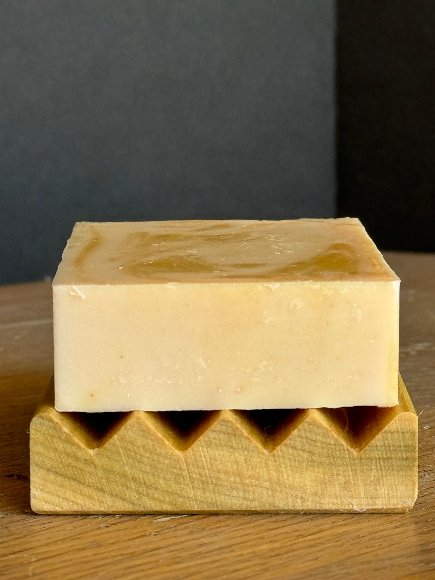 Waxed Poplar Soap Dish