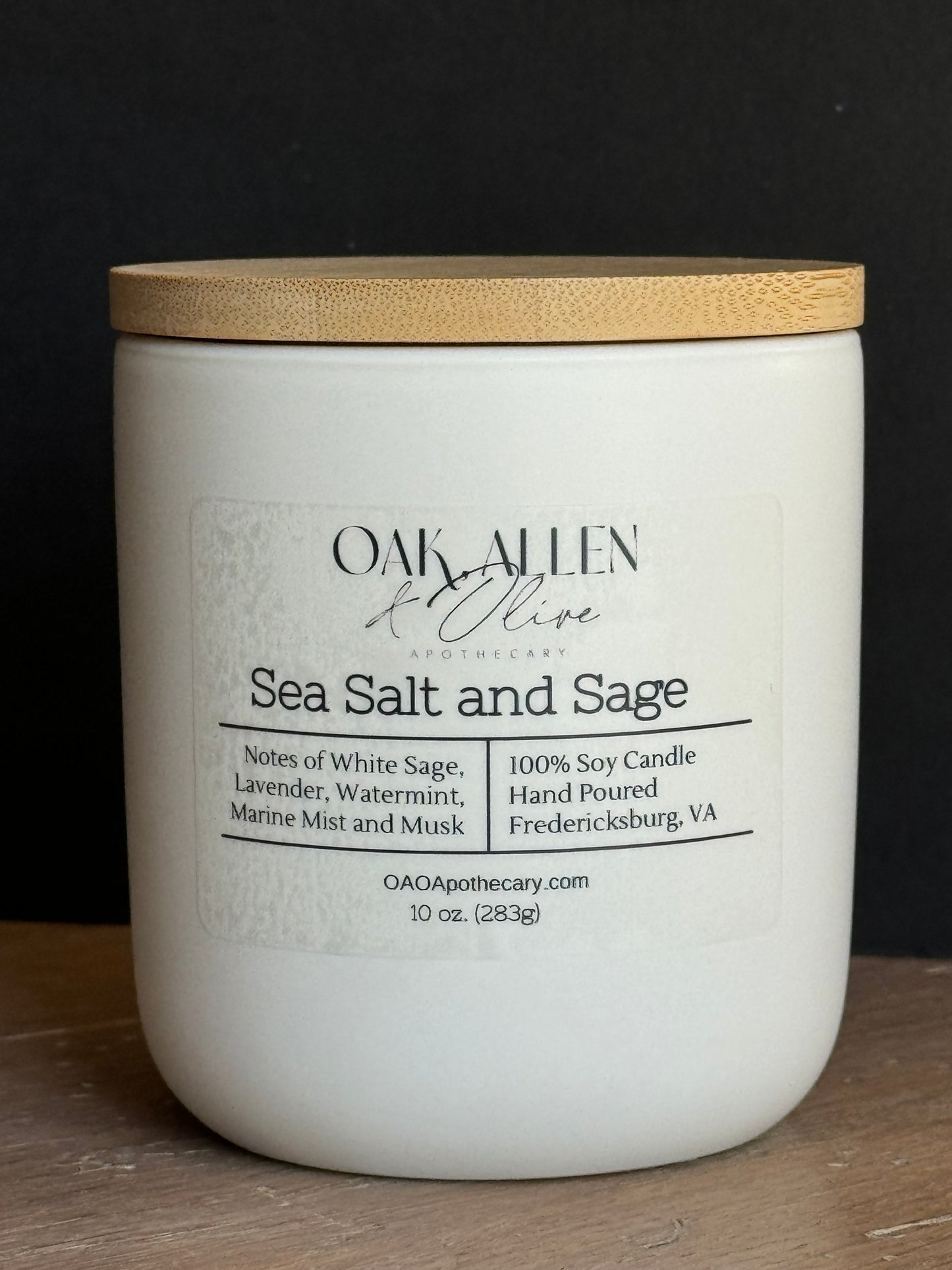 Sea Salt & Sage Candle