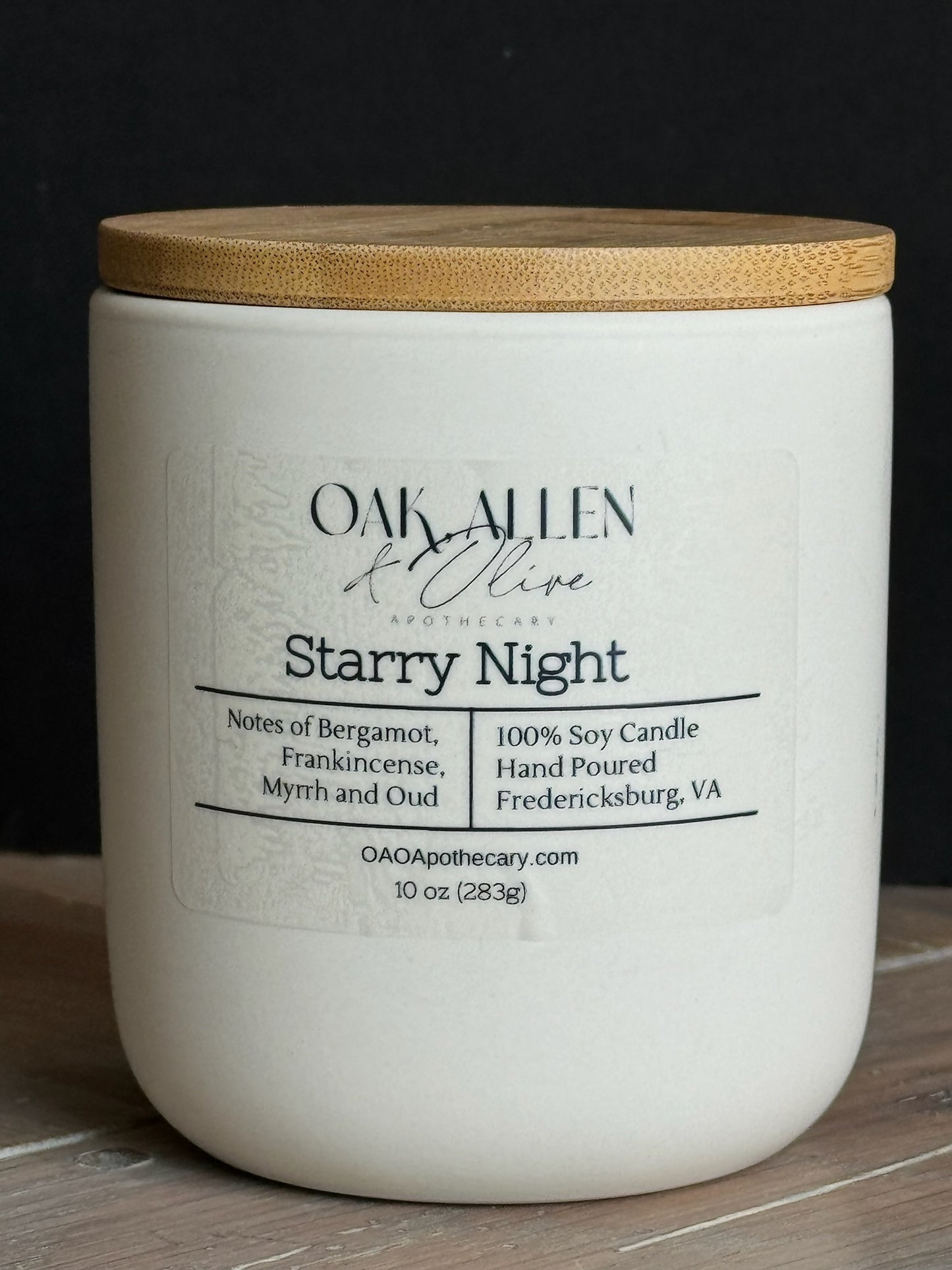 Starry Night Candle