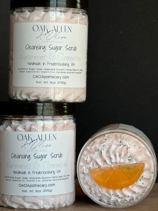 Watermint & Clementine Sugar Scrub