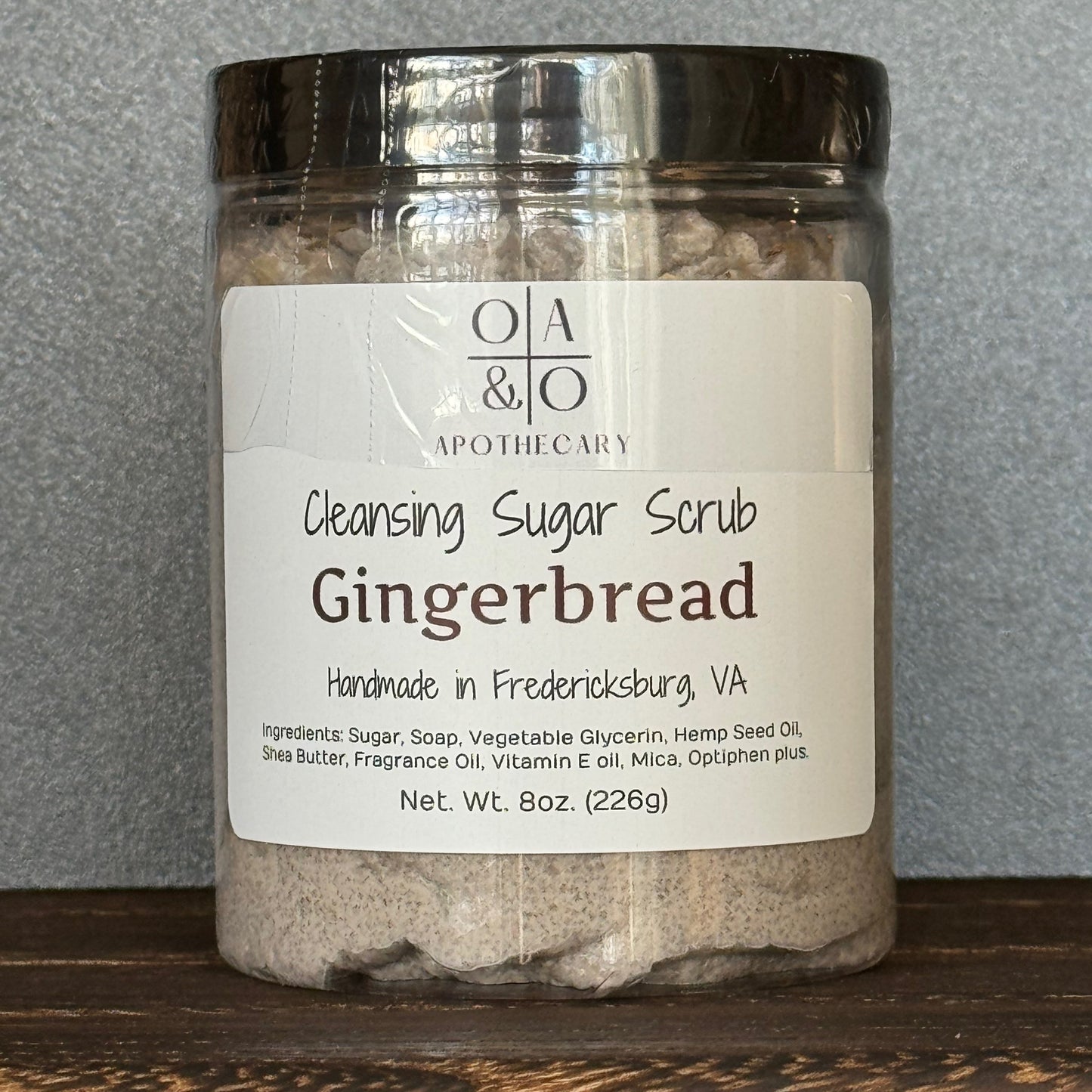 Gingerbread Cleansing Sugar Scrub